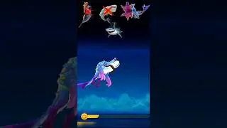 Прыжок акулы в длину. Акула-новичок против акулы-профессионала 🦈 Игра Hungry Shark Evolution #нов...