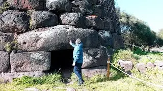 Nuraghe Pontes, Dualchi, l'architrave pi&ugrave; pesante 17 tonnellate, Sardegna Megalitica