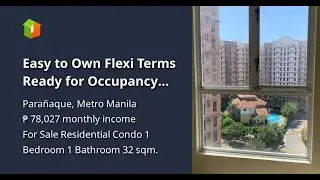 Easy to Own Flexi Terms Ready for Occupancy Condo for Sale in Paranaque near NAIA:Avida Towers Sucat
