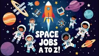 Jobs in Space! 🚀 | Fun Kids Song About Space Careers & Science | Educational Rhymes for Children