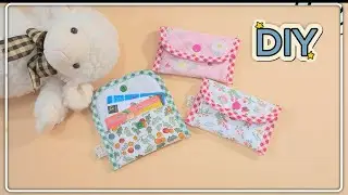 How to make a card wallet easy | mini wallet | sewing tutorial | Handmade