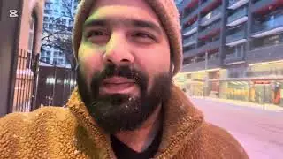 Walking In Snow | New Delhi To Toronto