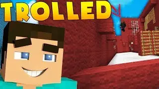 I CAN'T BELIEVE I TROLLED HIM - MINECRAFT THE TROLL PARKOUR CHALLENGE | JeromeASF