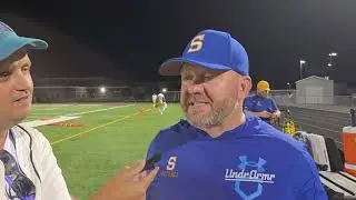 Oscar Smith Coach Chris Scott after 42-14 win at King's Fork - Fri. Sept. 26, 2025