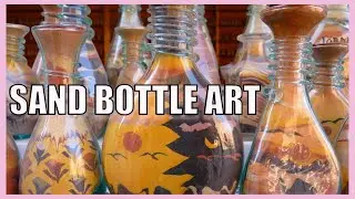 DUBAI 🇦🇪 | HOW TO MAKE SAND BOTTLE ART ⏳ | MICHEL UMABAL