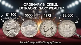 Don&rsquo;t Spend This! 1970 U.S. Nickel Errors That Sold for Thousands ( $400,000 value)