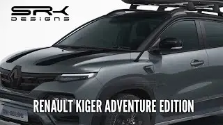 Renault Kiger Adventure Edition - Photoshop Car Rendering | SRK Designs