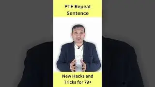 PTE Repeat Sentence | New Hacks and Tricks for 79+ | Edutrainex PTE