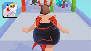 BODY RACE 🍔🧁 Mobile Android, iOS Games Gameplay Walkthrough New Update Tutorial Levels 5 #Shorts