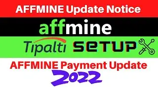 AFFMINE Update Notice! How To Setup Tipalti On AFFMINE
