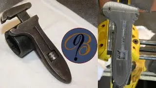 A perfect restoration for this adjustable wrench
