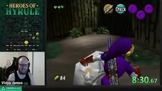 Heroes of Hyrule - Ocarina of Time Randomizer Allsanity w/ Vidya_James [Aug 5th 2021]