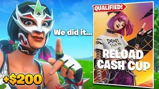 I WON The Reload Cash Cup!!🏆