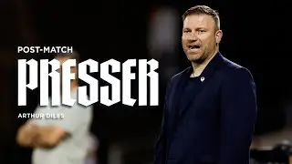 Arthur Diles | Press Conference | Macarthur FC v Melbourne Victory