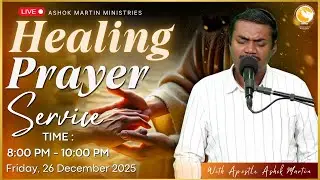 Live Prayer Service with Apostle Ashok Martin || @8PM