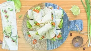 OH MY BUG, the insect recipes - Healthy mealworm & avocado wraps