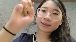 ASMR In A Call Booth At Work: Ear to Ear stuff and random stuff