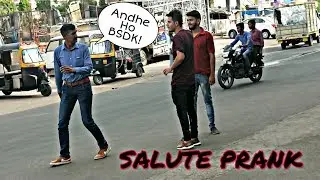 Salute Prank | Funny Reactions | by RV Pranks 2019