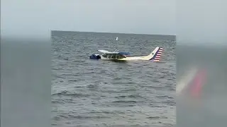 Pilot makes emergency landing offshore in Virginia Key area, police say