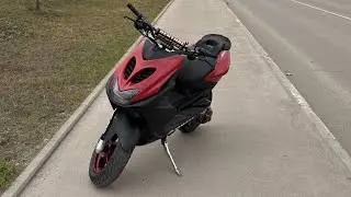 ВИДЕО ЗАПУСК YAMAHA AEROX 100