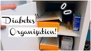 How I ORGANIZE My DIABETES SUPPLIES!! | Daily Diabetics | Laina