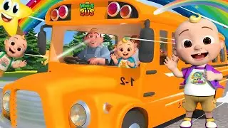 🎶 Wheels on the Bus | Cocomelon Style Fun Sound Variations Remix | 2 Minute Loop for Kids | LullaBus