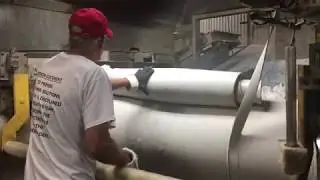 PVC calendering process in action at Bolteron's Ohio facility
