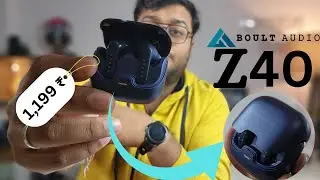 Boult audio Z40 unboxing with complete review | Bad Sound processing.......