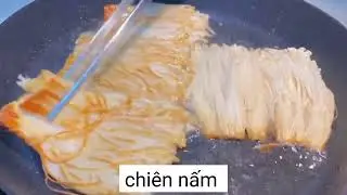 Nấm kim ch&acirc;m sốt cay🍄 Đo&agrave;n Hương #shorts #cookingvideo #trongan #m&oacute;nngonmỗing&agrave;y