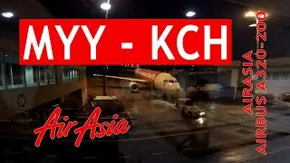 TRIP REPORT | AirAsia AK6185: Miri MYY ✈ Kuching Int'l KCH | Last Flight of the Day During RMCO