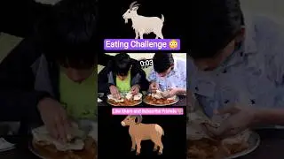 Spicy 🥵🔥 Mutton Curry with Roti Eating Challenge #ytshorts #shortsfeed #shorts #foodchallenge