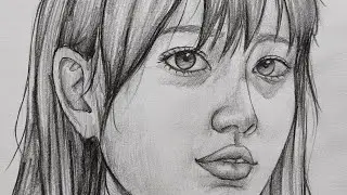 How to Draw Girl's Face Easy Loomis Method Drawing for Complete Beginners