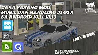 TUTORIAL‼️CARA PASANG MOD MOBIL DAN HANDLING DI GTA DENGAN MUDAH DI GTA SA ANDROID