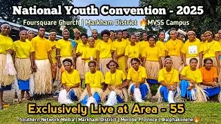 National Youth Convention - Foursquare Church (2025) | Markham District #markham #morobe #kunai55 