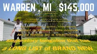 Warren MI Home For Sale $145,000