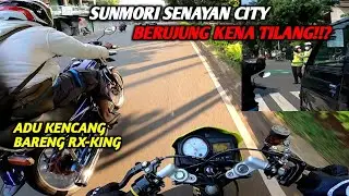 KENA TILANG!? SUNMORI SENAYAN CITY KEJAR-KEJARAN BARENG RX-KING |Vlog Satria F150 |Raider 150