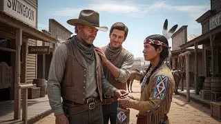 &iexcl;Vaquero recibe esclava Apache como regalo de su hijo! - Salvaje Oeste 😱🔥