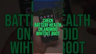 Check Battery 🔋 Health Percentage On Any Android Phone 💯🔥👆
