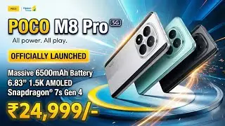 POCO M8 Pro 5G Official Launched, Launch Date In India, Price | POCO M8 Pro Specs, Features