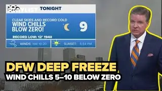 DFW Weather: Latest winter weather forecast, what to expect early this week