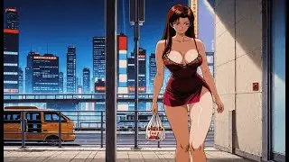 Midnight Snack //  music anime Vaporwave electronic guitar