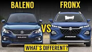 Maruti Baleno vs Maruti Fronx / Comparison Baleno vs Fronx / Car Compare video 