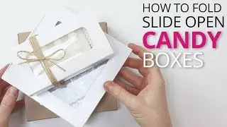 How to Fold Slide Open Candy Boxes | Nashville Wraps