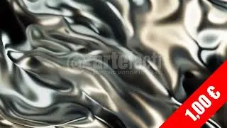 Liquid Mercury Flow HD Stock Footage &ndash; Reflective Silver Fluid