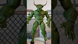 🤯I Kitbash X-Men Beast into Custom Comic Rintrah Marvel Legends Figure!🧙&zwj;♂️Dr Strange Minotaur BAF!💚