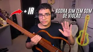 Testei o Violão Natasha NBSG com IR (ficou sensacional)