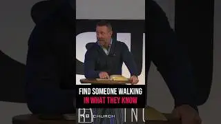 Find someone walking in what they know.