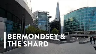 [4K] WALKING: LONDON - Around the Shard in Bermondsey