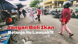 PASAR PARIAMAN HARI JUM'AT !!! RAMAINYA MERATA LOS IKAN LOS DAGING PASAR PAGI