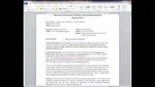 BIS 8313 Spring 2014 Syllabus